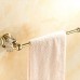 AUSWIND Gold Polished Toilet Paper Holder Clear Crystal & Glass Tissue Holder Wall Mounted Towel Bar Paper Holder Stopper (11.8 inch (30cm)) - B07GD6M41N